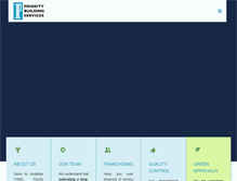 Tablet Screenshot of prioritybuildingservices.com